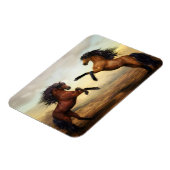 Magnet Flexible Chevaux sauvages (Côté Gauche)