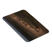 Magnet Flexible Chevaux Sauvages Marchant Vers Le Désert (Côté Droit)