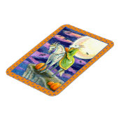 MAGNET FLEXIBLE CHÈVE-DÉMON, IMAGINAIRE À BOUTEILLE HALLOWEEN SÛR (Côté Gauche)