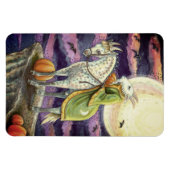 MAGNET FLEXIBLE CHÈVE-DÉMON, IMAGINAIRE À BOUTEILLE HALLOWEEN SÛR (Horizontal)