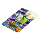 MAGNET FLEXIBLE CHÈVE-DÉMON, IMAGINAIRE À BOUTEILLE HALLOWEEN SÛR (Côté Gauche)