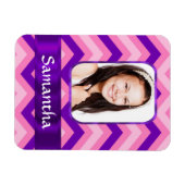 Magnet Flexible chevron rose (Horizontal)