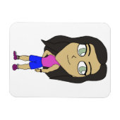 Magnet Flexible chibi (Horizontal)