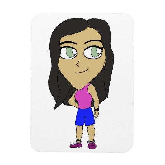 Magnet Flexible chibi (Vertical)