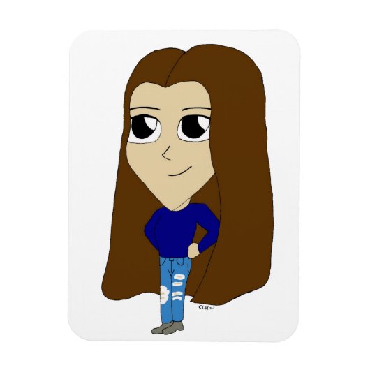 Magnet Flexible chibi (Vertical)