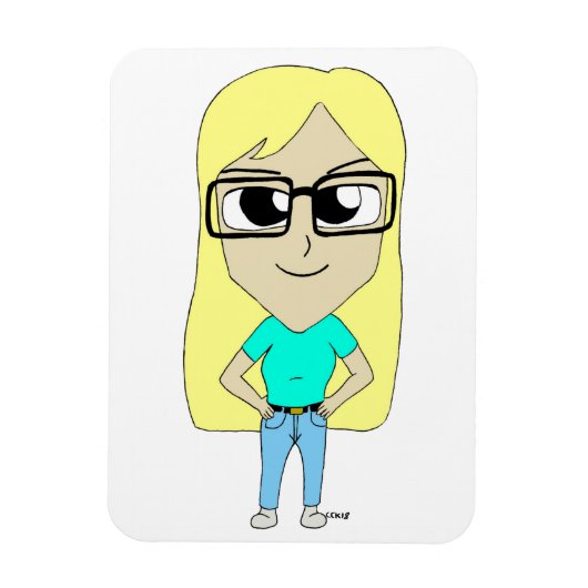 Magnet Flexible chibi (Vertical)