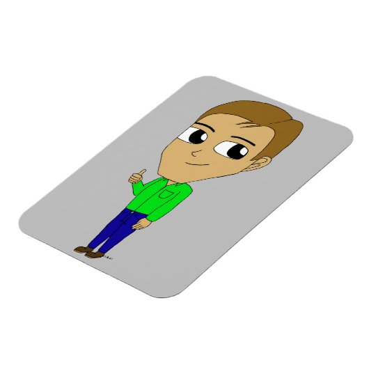 Magnet Flexible chibi (Côté Gauche)