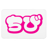 Magnet Flexible Chibi ち び japonais Nihongo Hiragana Script (Horizontal)