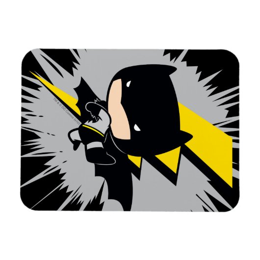 Magnet Flexible Chibi Batman Lightning Kick (Horizontal)