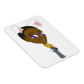 Magnet Flexible chibi bunnygirl (Côté Droit)