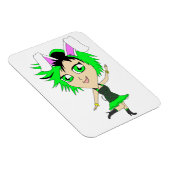 Magnet Flexible chibi bunnygirl (Côté Droit)