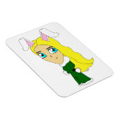 Magnet Flexible chibi bunnygirl (Côté Droit)