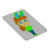 Magnet Flexible chibi bunnygirl (Côté Droit)