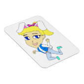 Magnet Flexible chibi bunnygirl (Côté Droit)