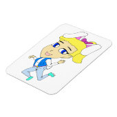 Magnet Flexible chibi bunnygirl (Côté Gauche)