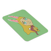 Magnet Flexible chibi bunnygirl (Côté Droit)