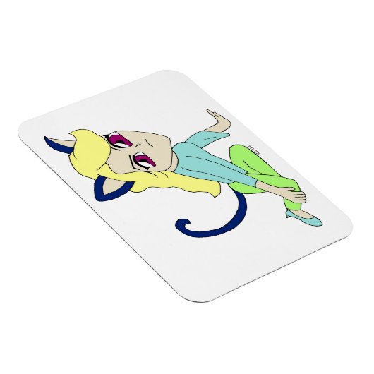 Magnet Flexible chibi catgirl (Côté Droit)