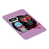 Magnet Flexible Chibi Catwoman à voler un diamant (Côté Droit)