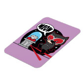 Magnet Flexible Chibi Catwoman à voler un diamant (Côté Gauche)