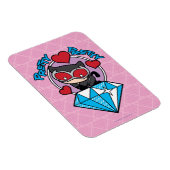 Magnet Flexible Chibi Catwoman assise Sur Le Grand Diamant (Côté Droit)