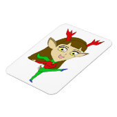 Magnet Flexible chibi danser la fille de rennes (Côté Gauche)