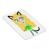 Magnet Flexible Chibi de Noël (Côté Droit)