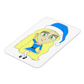 Magnet Flexible Chibi de Noël (Côté Gauche)