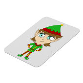 Magnet Flexible chibi elf (Côté Gauche)