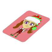 Magnet Flexible chibi elf (Côté Gauche)