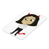Magnet Flexible chibi fille diable (Côté Gauche)