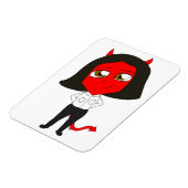 Magnet Flexible chibi fille diable (Côté Gauche)