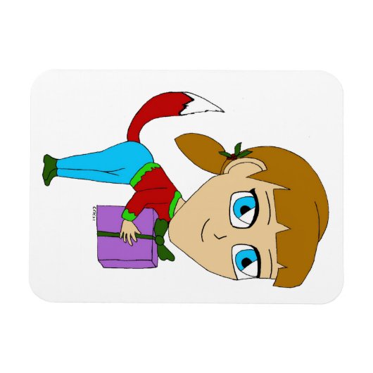 Magnet Flexible chibi foxy fille (Horizontal)