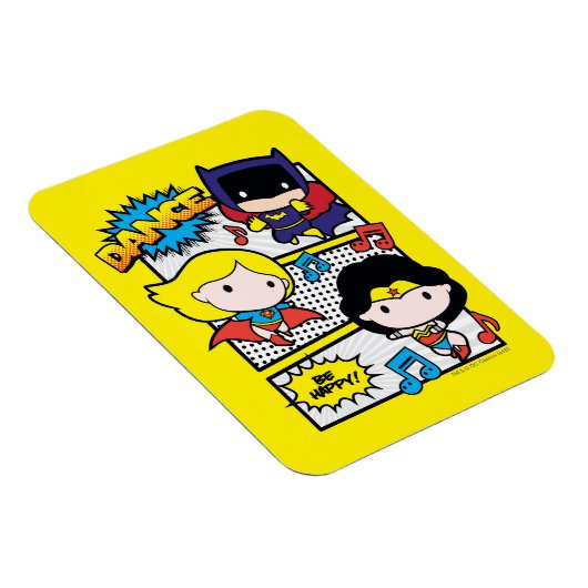Magnet Flexible Chibi Héros Danse (Côté Droit)