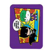 Magnet Flexible Chibi Joker Pranking Chibi Batman (Vertical)