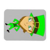 Magnet Flexible chibi leprechaun (Horizontal)