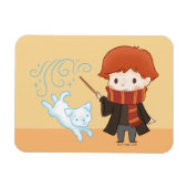 Magnet Flexible Chibi Ron Weasley Patronus (Horizontal)