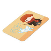 Magnet Flexible Chibi Ron Weasley Patronus (Côté Gauche)