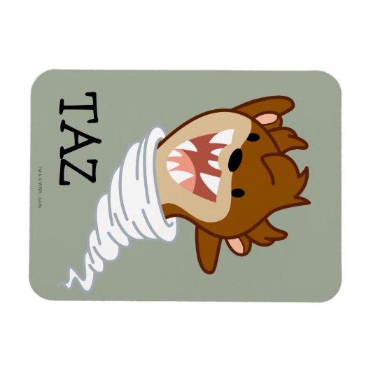 Magnet Flexible Chibi Tornado TAZ™ (Horizontal)