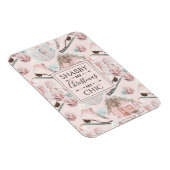 Magnet Flexible Chic chic chic chic Motif de Noël (Côté Droit)