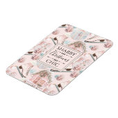 Magnet Flexible Chic chic chic chic Motif de Noël (Côté Gauche)