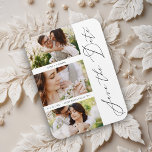 Magnet Flexible Chic Romantic 3 Photos Wedding Trendy Engagement<br><div class="desc">Chic Romantic 3 Photos Wedding Trendy Engagement Save the Date. IMPORTANT NOTICE: This design is part of a collection and has other coordinated elements that you can find in my store. Sometimes it can be difficult to aesthealign and texts or initials on the designs, if so tell me and I'll...</div>