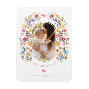 Magnet Flexible Chic Spring Fleur sauvage Garden Jardin des mères