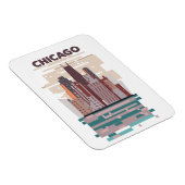 Magnet Flexible Chicago (Côté Droit)