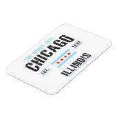 Magnet Flexible Chicago (Côté Gauche)