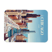 Magnet Flexible Chicago, États-Unis (Horizontal)