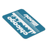 Magnet Flexible Chicago, Illinois (Côté Droit)