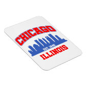 Magnet Flexible Chicago, Illinois (Côté Droit)