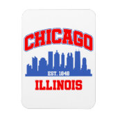 Magnet Flexible Chicago, Illinois (Vertical)