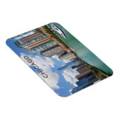 Magnet Flexible Chicago Illinois River Skyline Photo (Côté Droit)