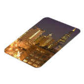 Magnet Flexible Chicago, Illinois, Skyline de West Loop à (Côté Gauche)